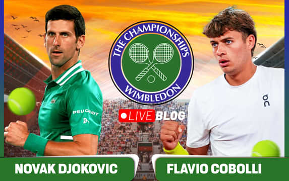 Novak Djokovic vs Flavio Cobolli Quarter-final Highlights: 14th Wimbledon semi-final for Djokovic
