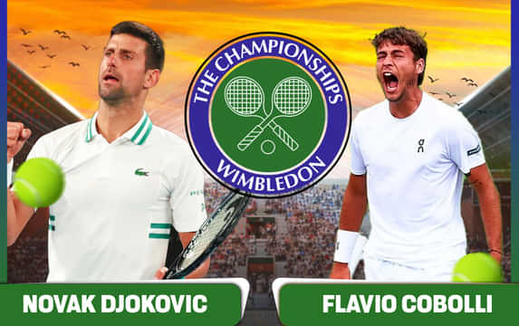 Novak Djokovic vs Flavio Cobolli prediction, betting tips & odds, head-to-head, preview: Wimbledon 2025