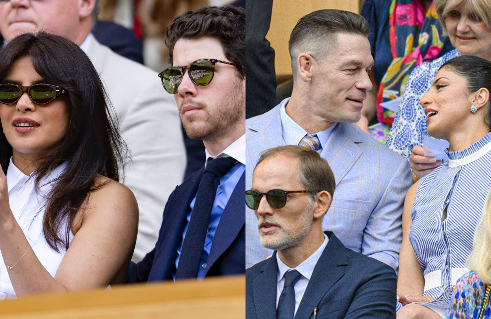 Wimbledon 2025: Priyanka Chopra, Nick Jonas and WWE star John Cena in attendance on Day 3
