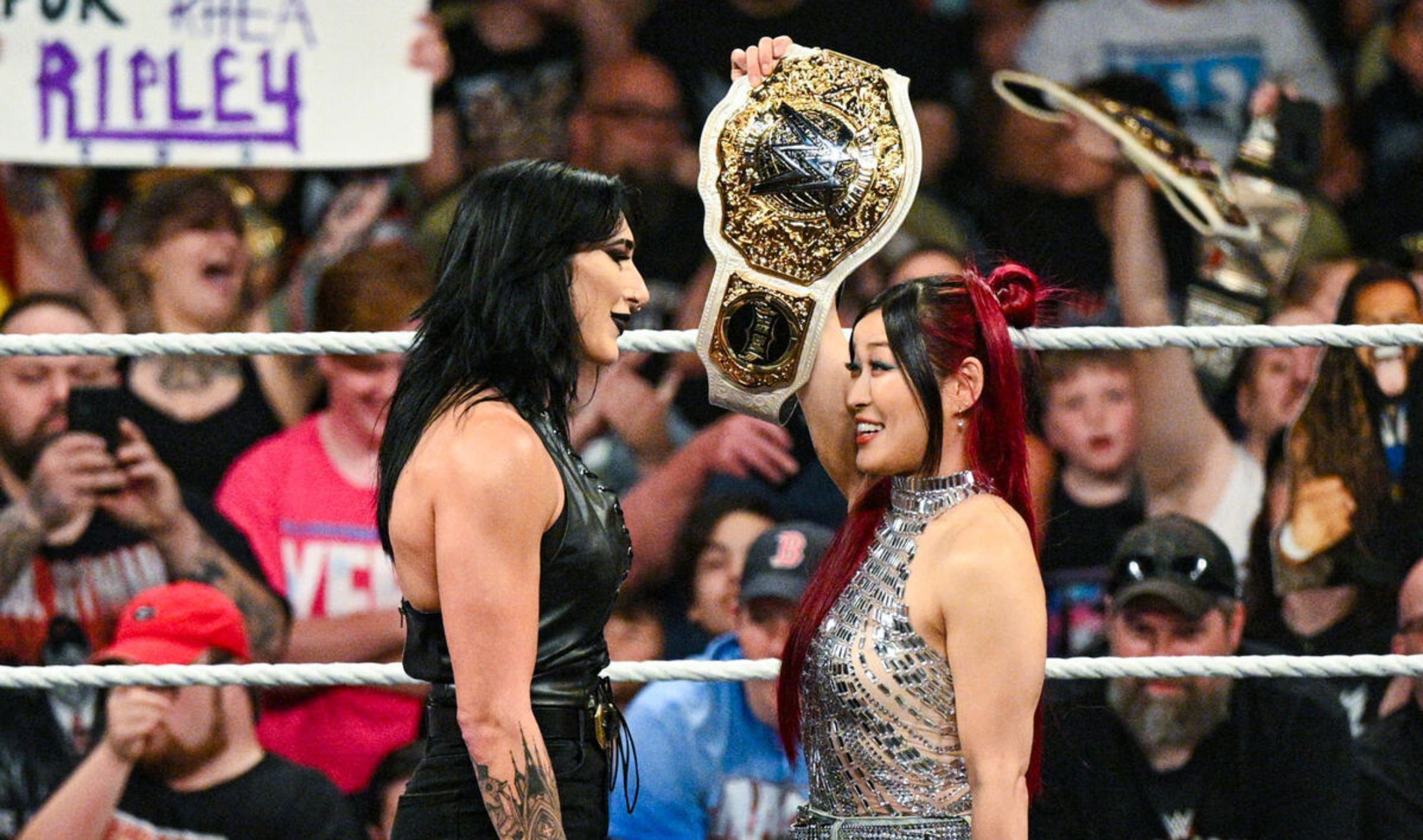 Rhea Ripley IYO SKY WWE RAW Evolution 2025