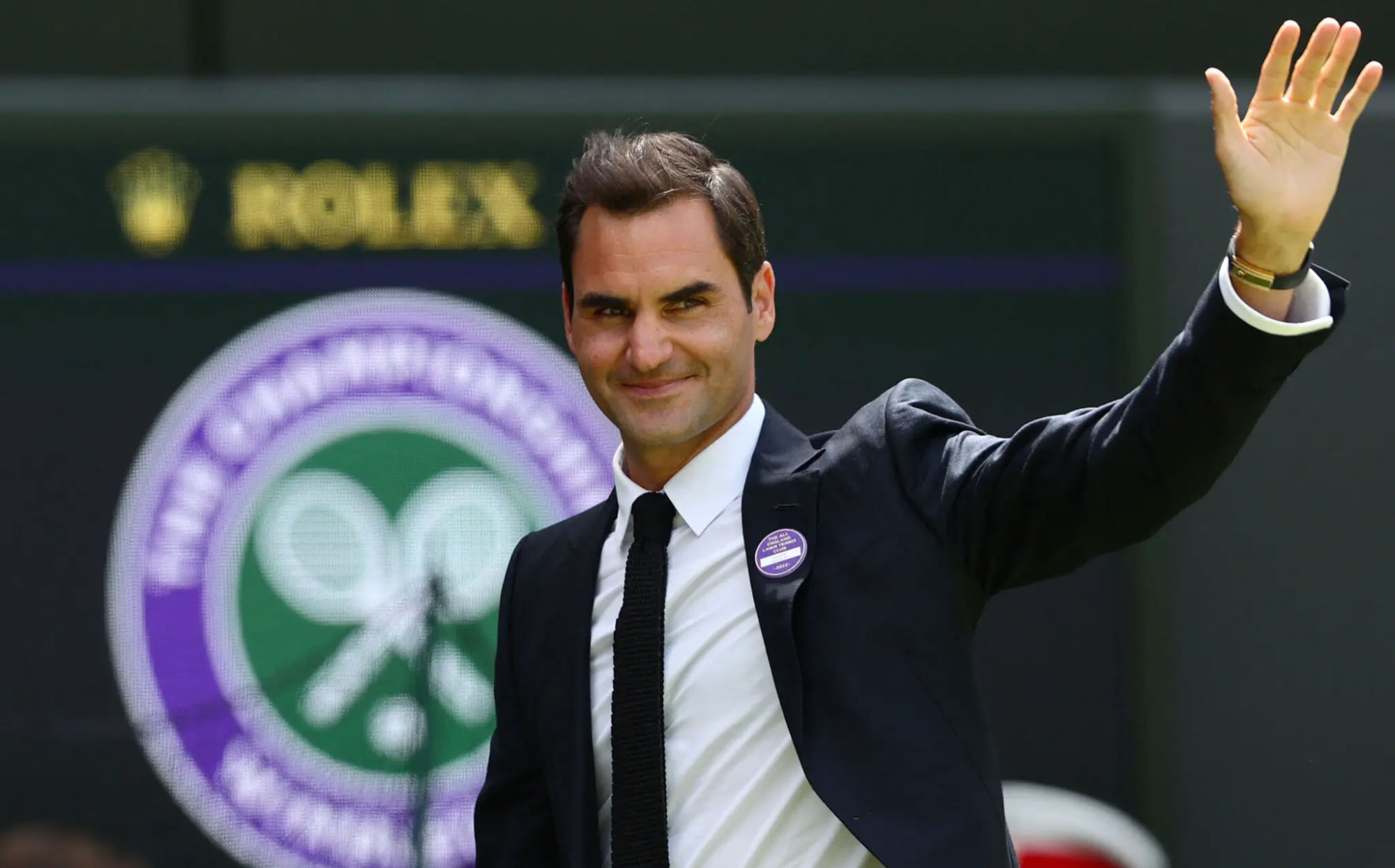 Watch: Roger Federer back at Wimbledon's royal box to watch old rival Novak Djokovic
