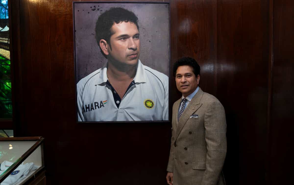 Sachin Tendulkar’s portrait unveiled in MCC Museum, becomes fifth Indian to achieve the feat