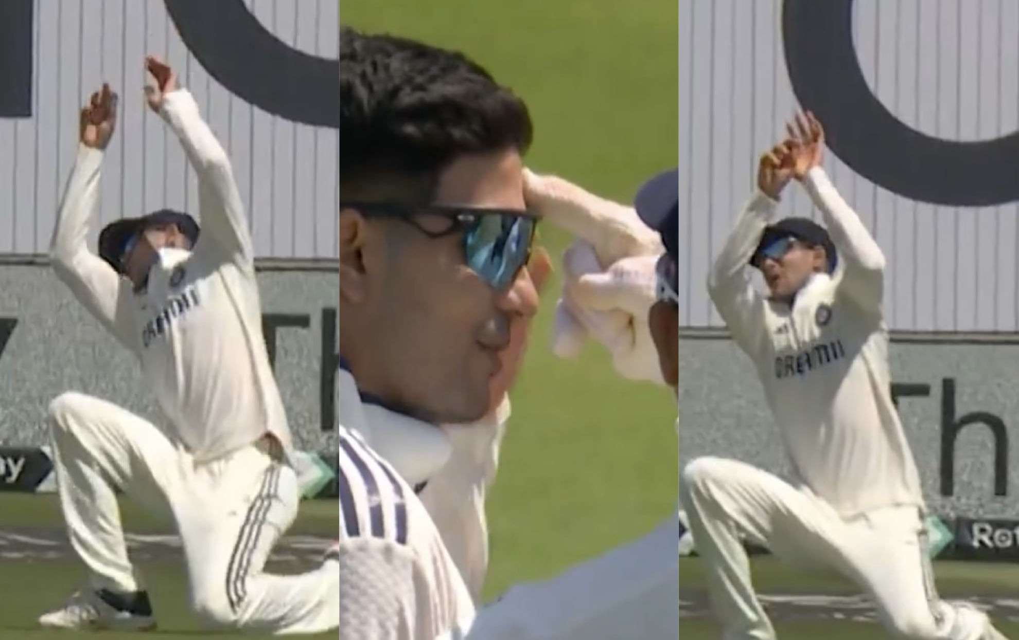 [Watch] Shubman Gill cops a nasty blow on head as he attempts to take a catch at slips during 2nd ENG vs IND test