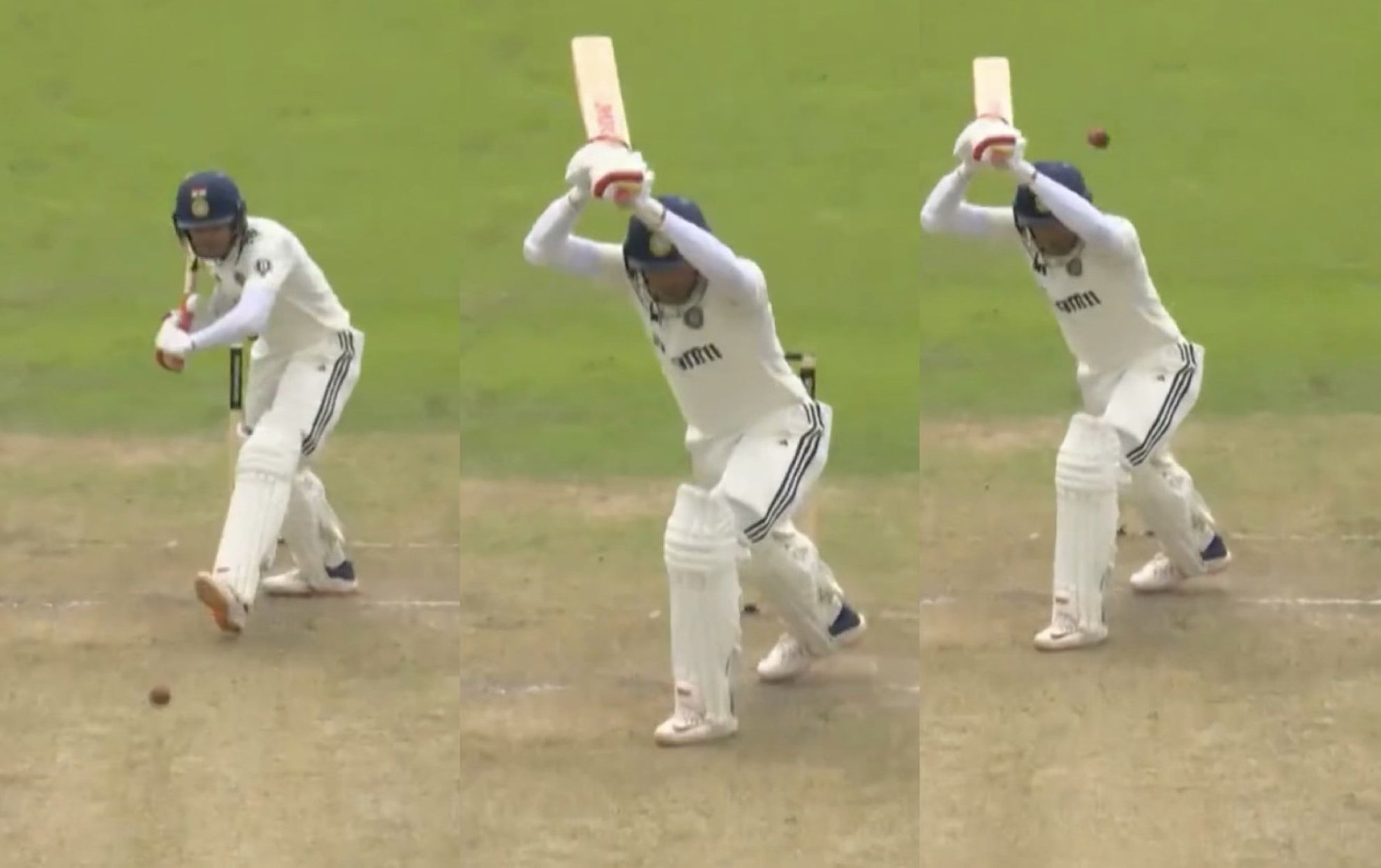 Shubman Gill trapped in lbw by England skipper Ben Stokes