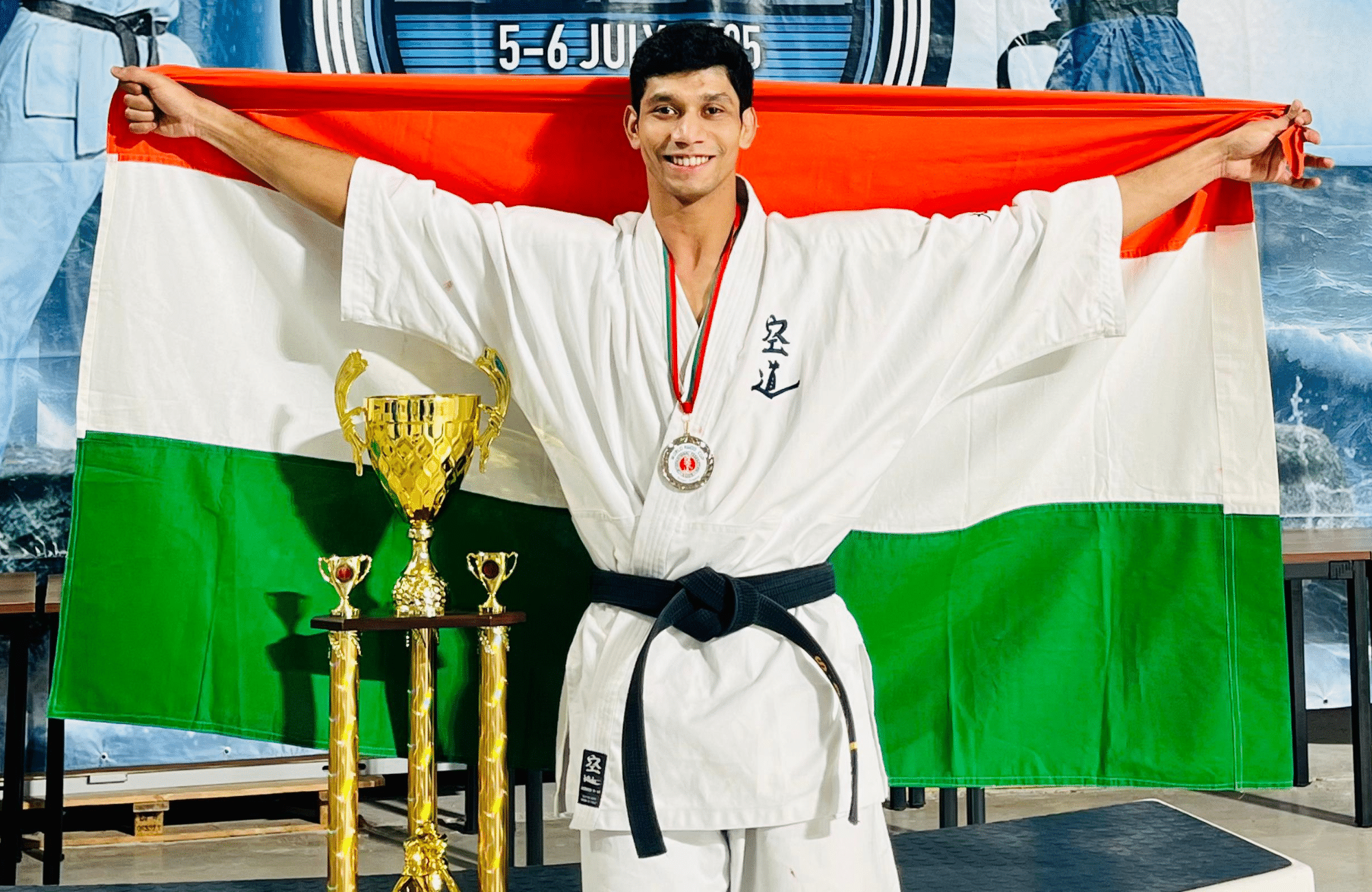Indias Sohail Khan clinches historic silver medal at Kudo World Cup 2025