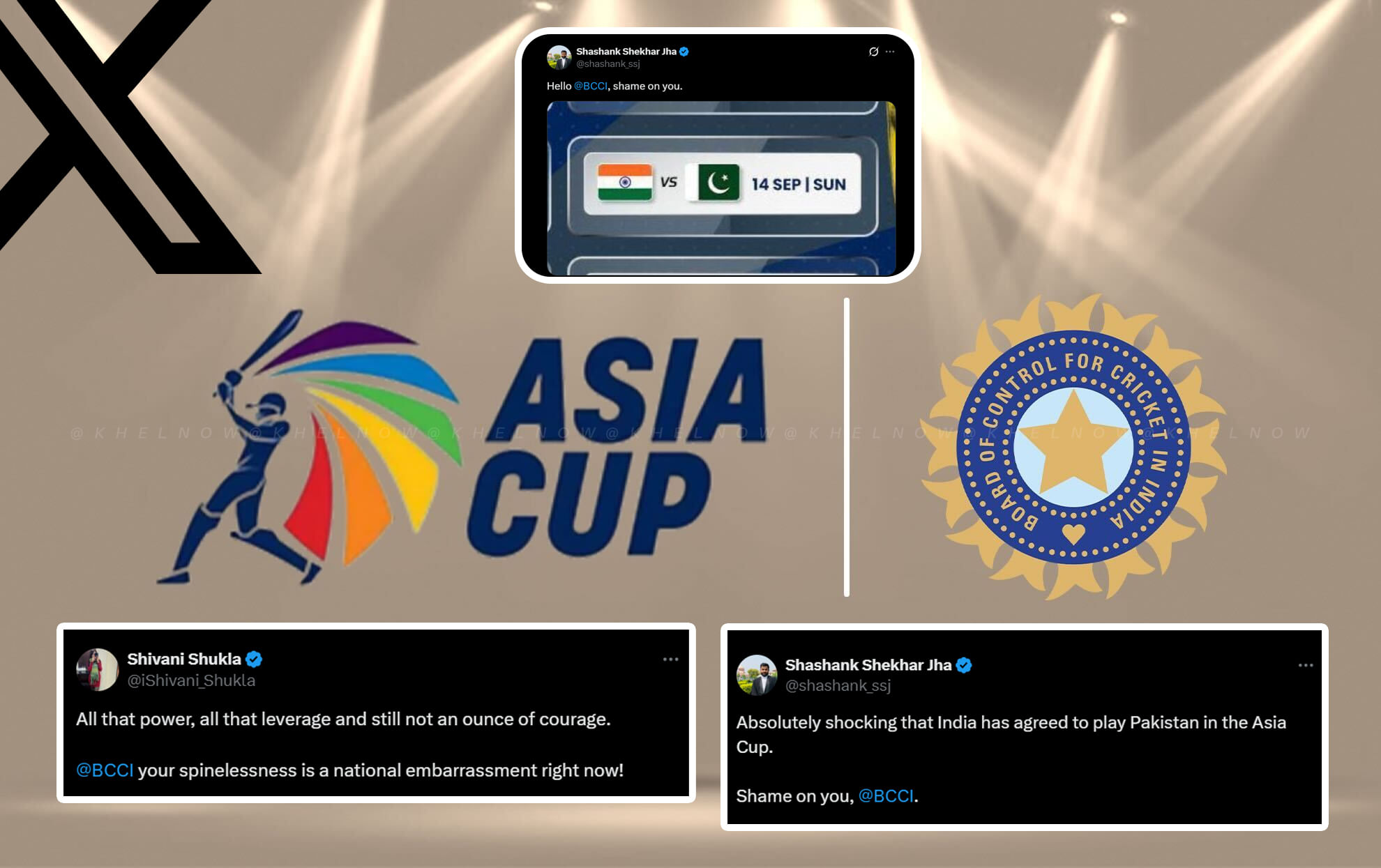 "Shame on you, BCCI"- Fans express anger as India vs Pakistan all set to take place in Asia Cup 2025