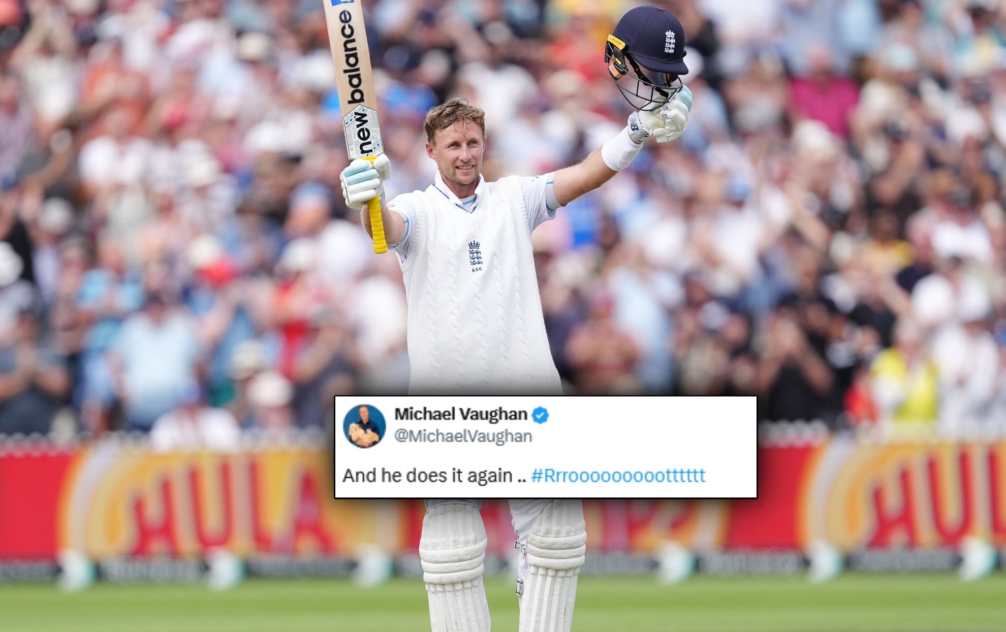 ENG vs IND: "What an incredible innings.." Fans hail Joe Root as he scores a hundred in first innings of the Manchester test