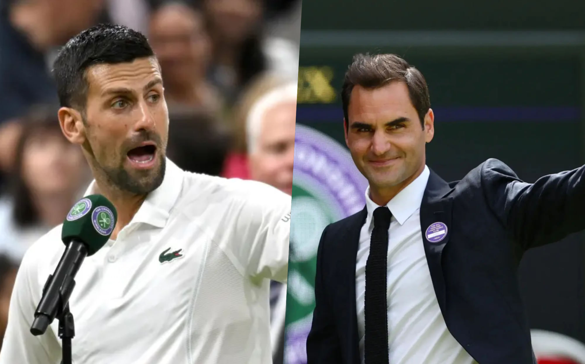 'Good to break the curse': Novak Djokovic takes funny dig at Roger Federer after fourth-round win at Wimbledon 2025