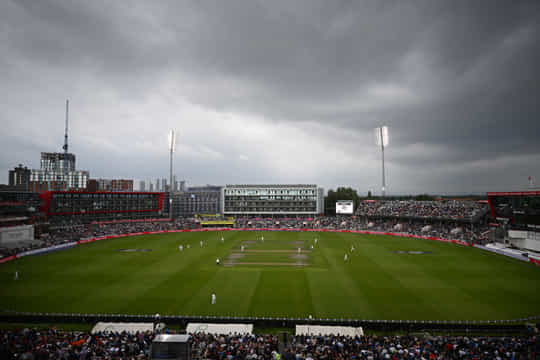Test Cricket at Old Trafford Manchester