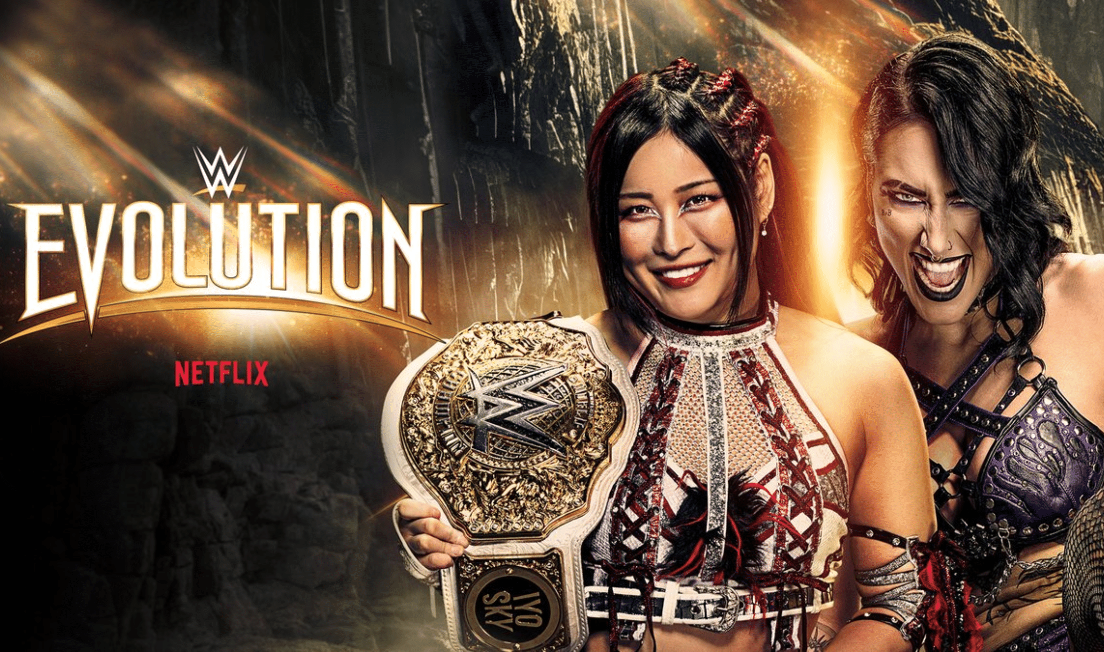 WWE Evolution - Iyo Sky & Rhea Ripley