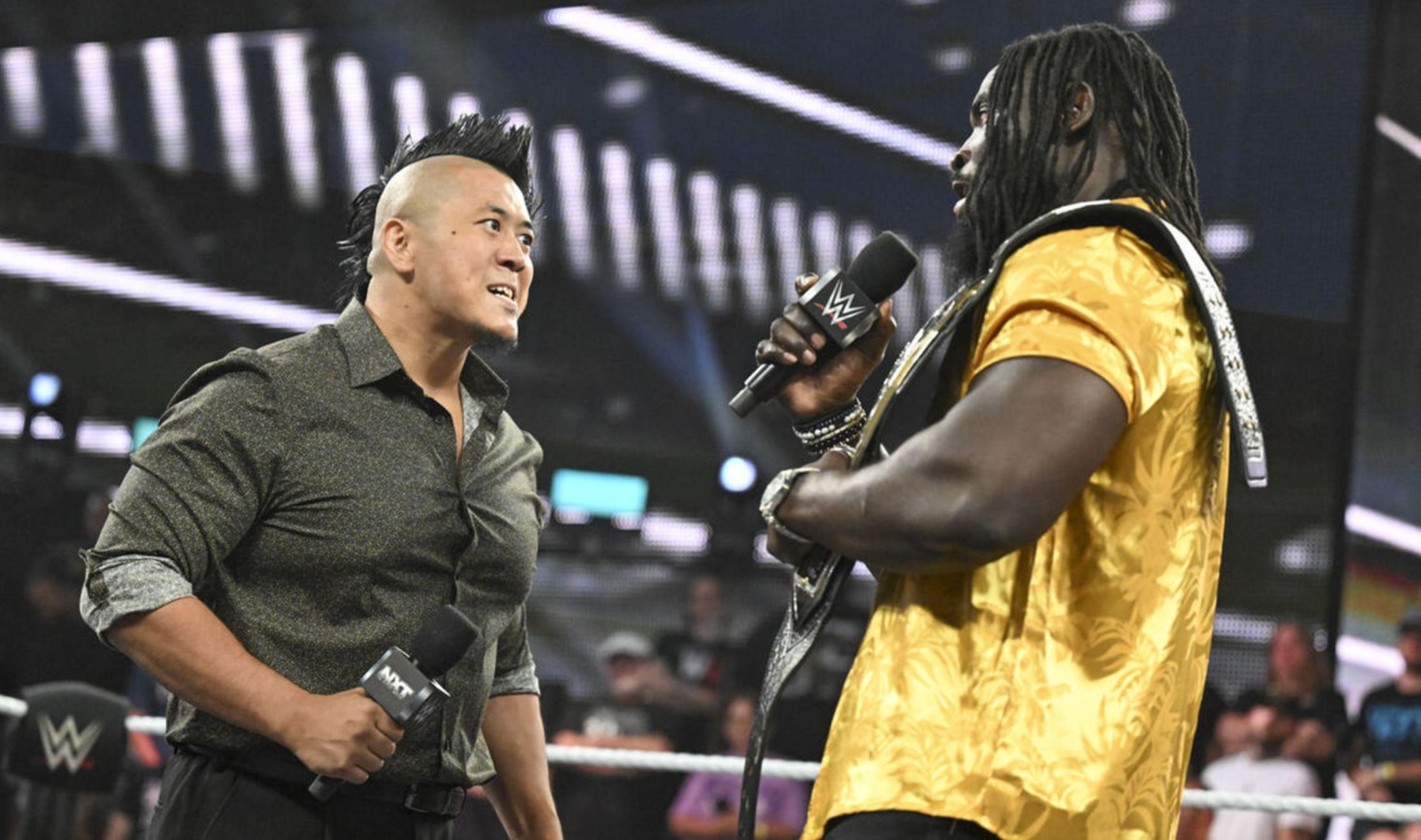 WWE NXT The Great American Bash 2025 Oba Femi (c) vs Yoshiki Inamura
