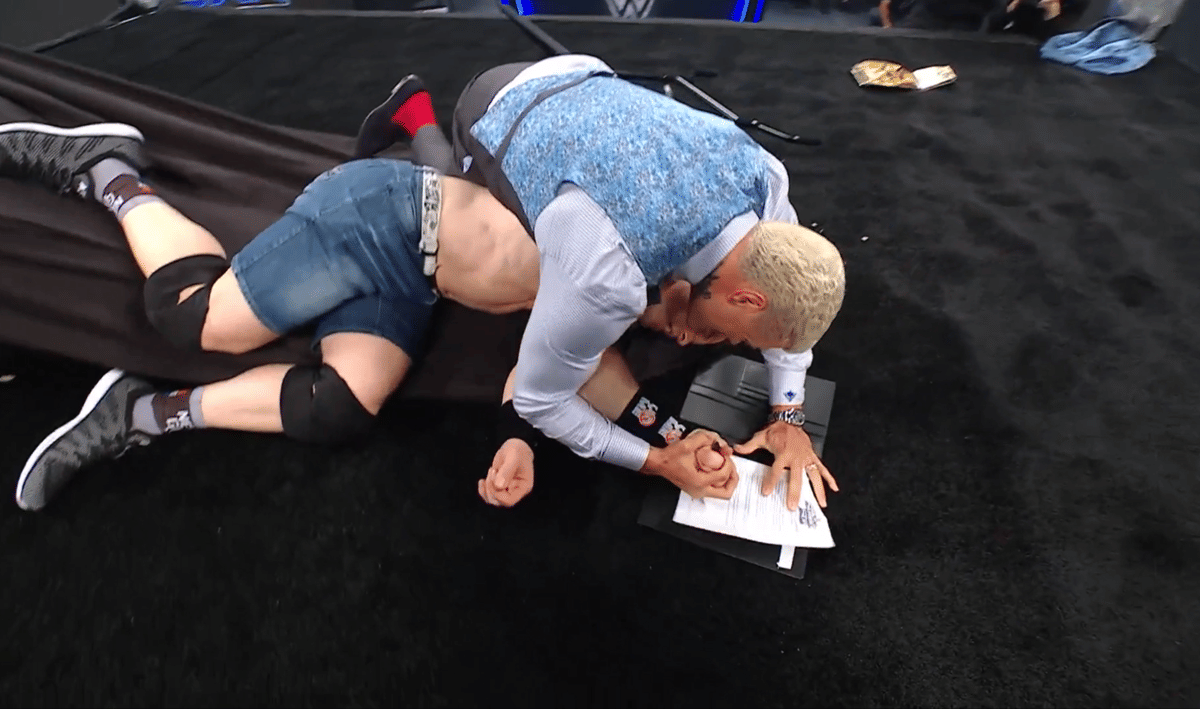 WWE SmackDown Results July 18 - Cody Rhodes & John Cena