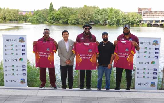West Indies Champions Jersey for World Championship of Legends 2025