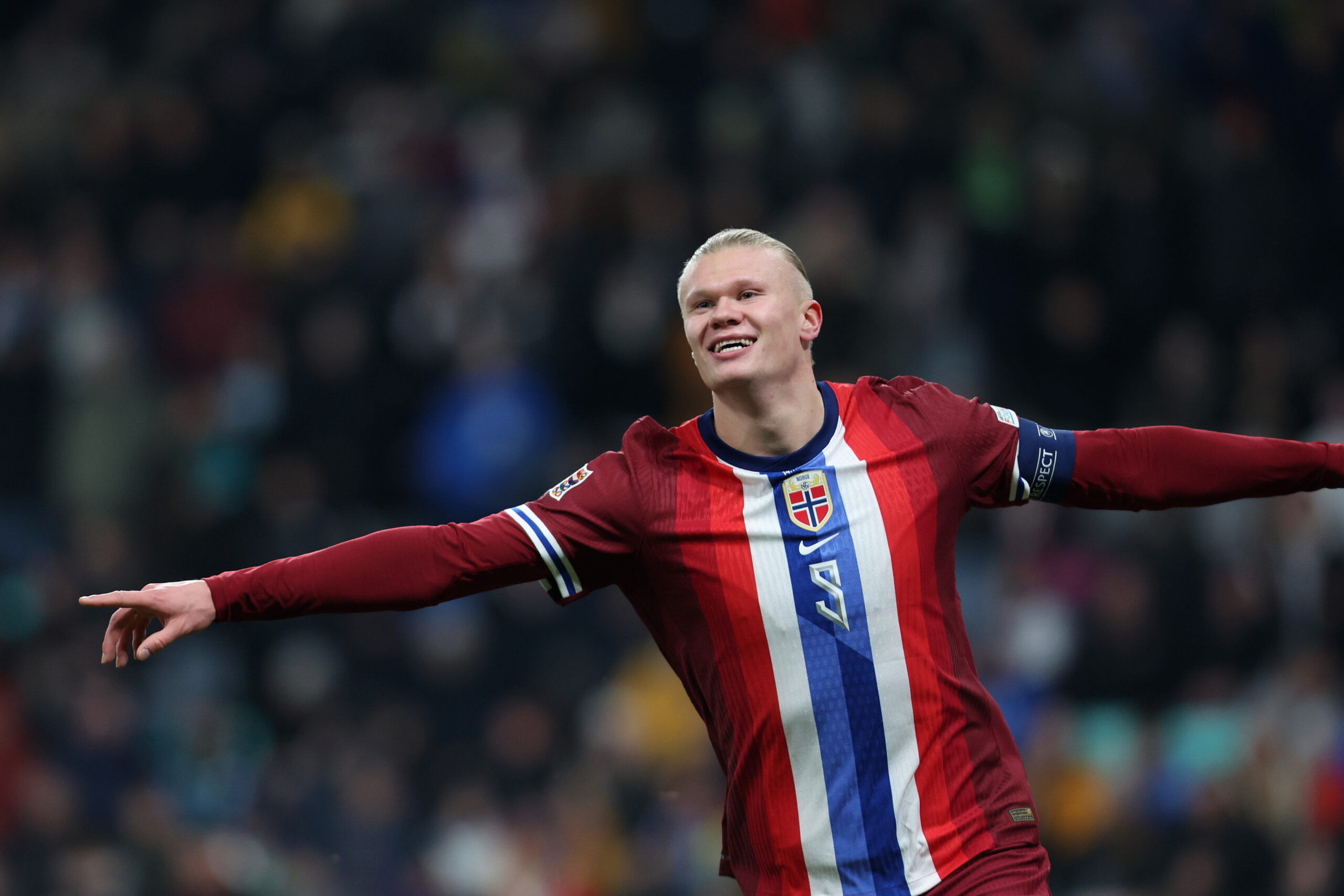 Erling Haaland becomes fastest player to reach 50 international goals; surpasses Harry Kane