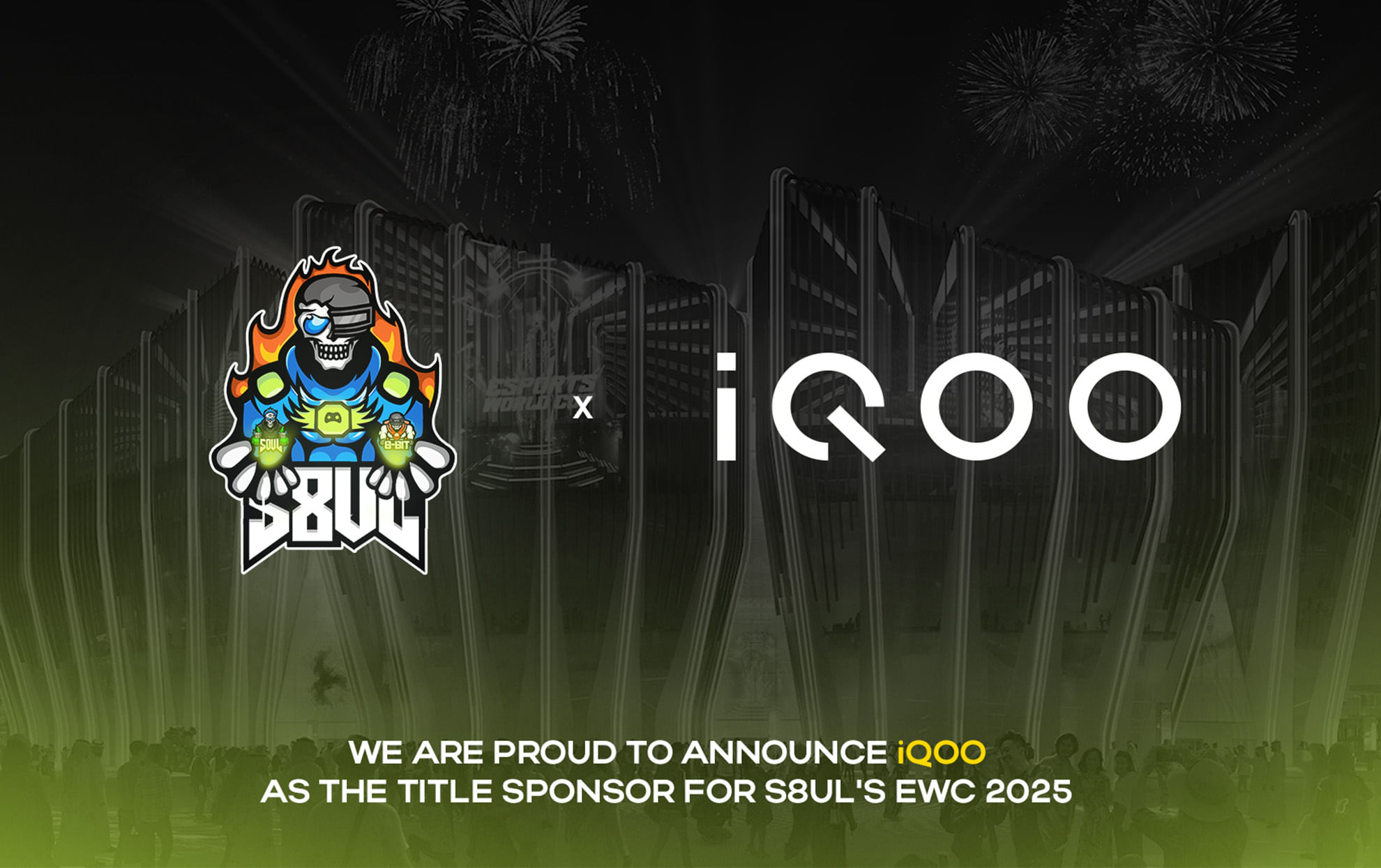 iQOO joins forces with S8UL for Esports World Cup 2025