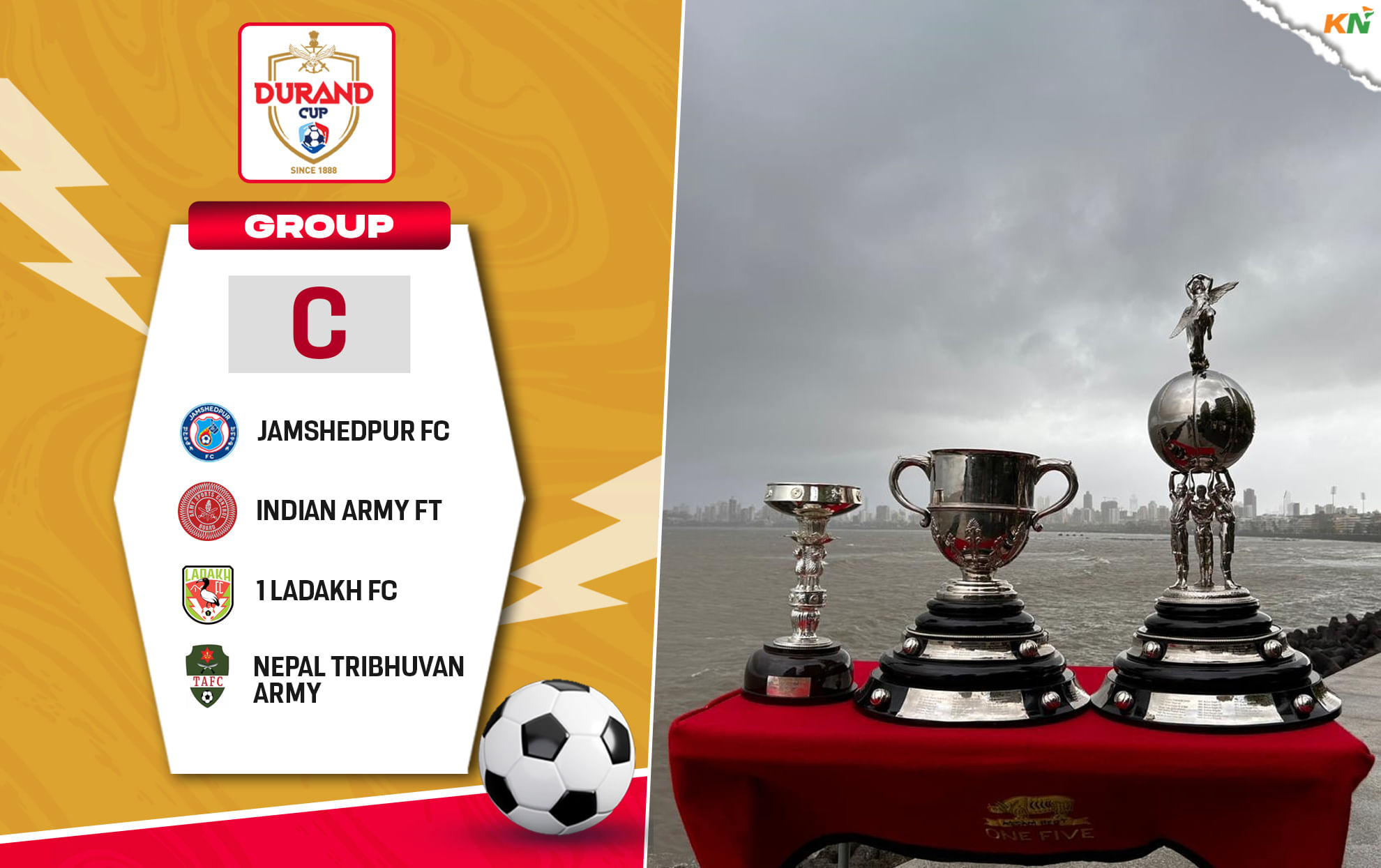 Durand Cup 2025 Group C Preview: Jamshedpur hosts 1 Ladakh FC, Indian Army and Nepal's Tribhuvan Army
