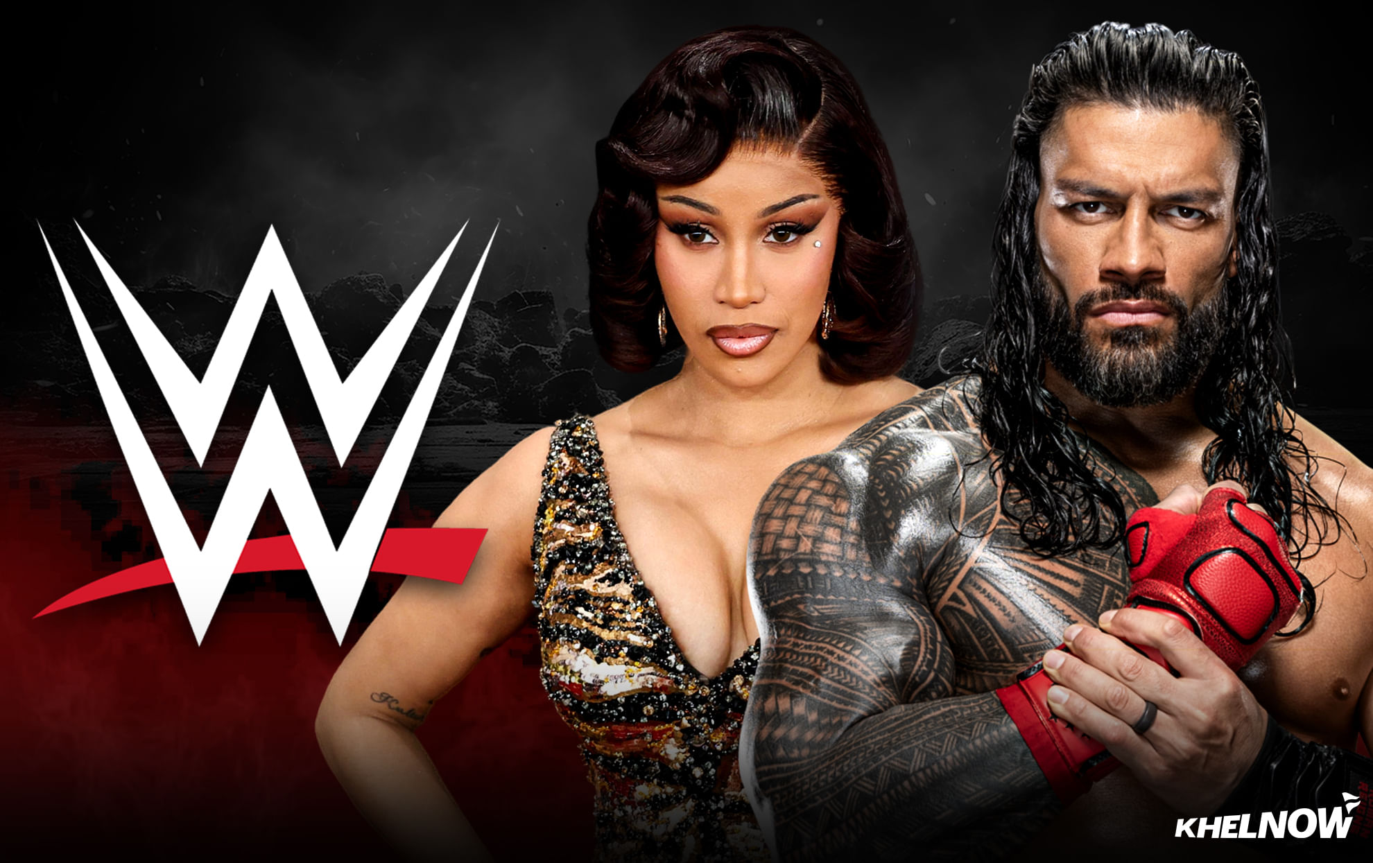 Roman Reigns & Cardi B - WWE SummerSlam 2025