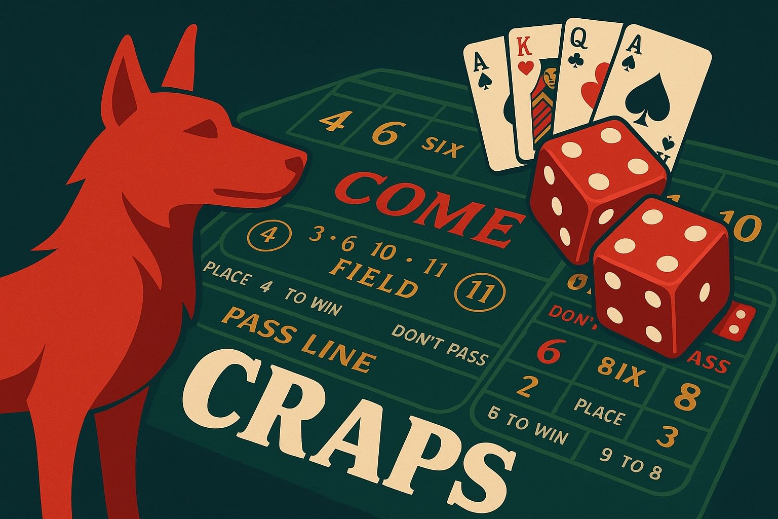 Red Dog Online Craps: Play for real money