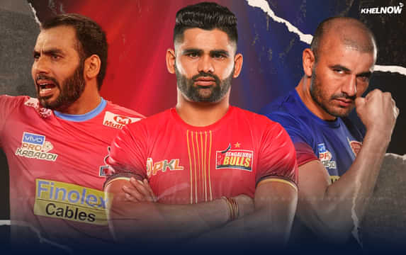 Top 10 best Indian Kabaddi players of all-time ft. Pardeep Narwal