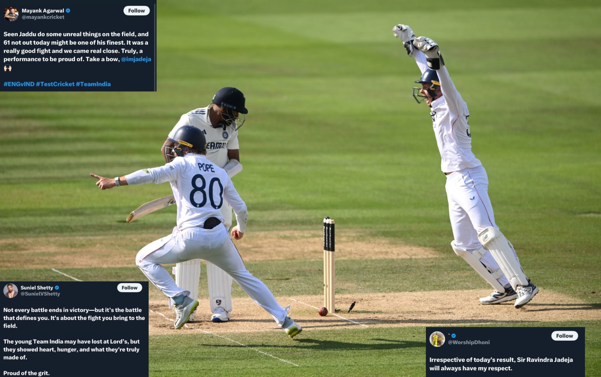 India defeat