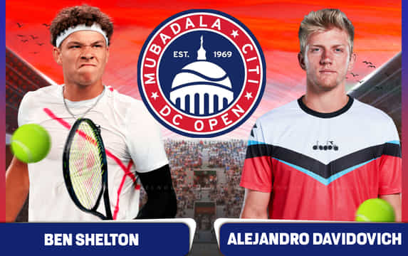 Ben Shelton vs Alejandro Davidovich prediction, betting tips & odds, head-to-head, preview: Washington Open 2025