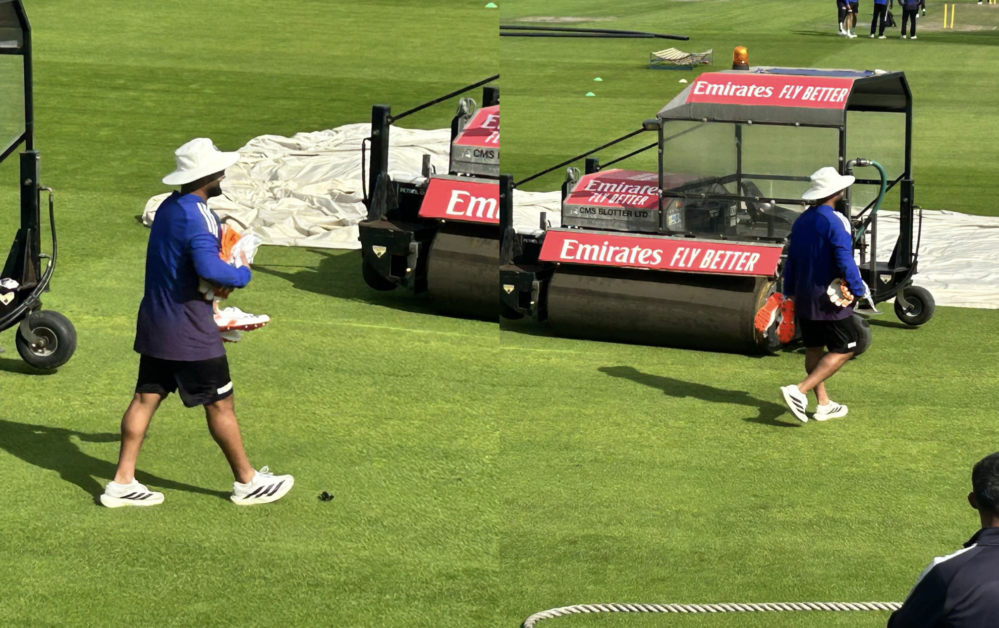 rishabh pant starts keeping
