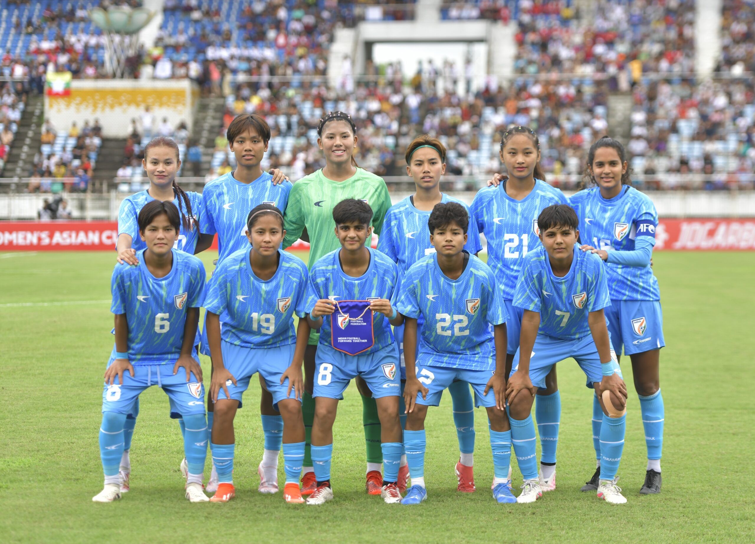 India sella India se clasifica para la Copa Asiática Femenina AFC U20 2026 por primera vez en 20 años