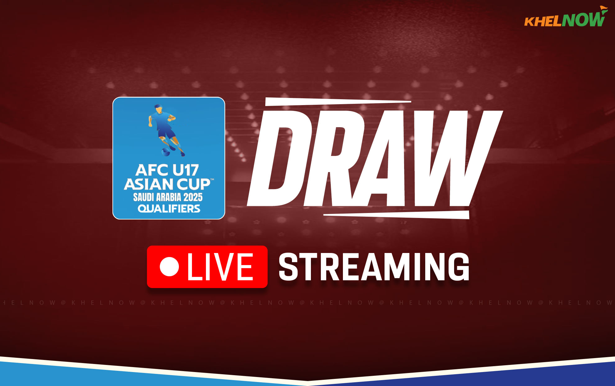 When and where to watch AFC U17 Asian Cup Qualifiers Draw in India?