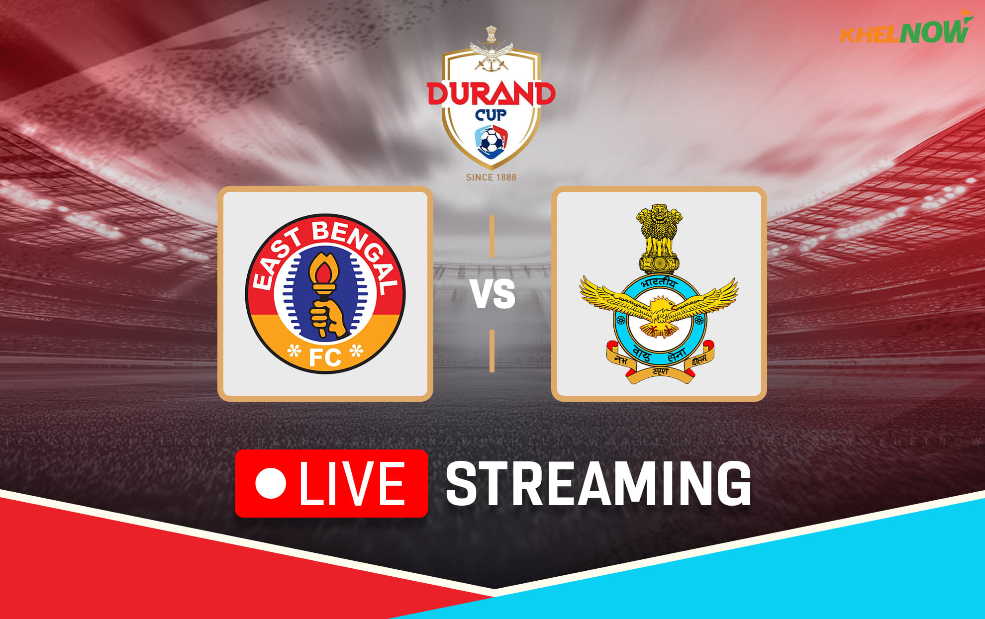 East Bengal vs Indian Air Force Live Streaming: When and where to watch the Durand Cup 2025 clash?
