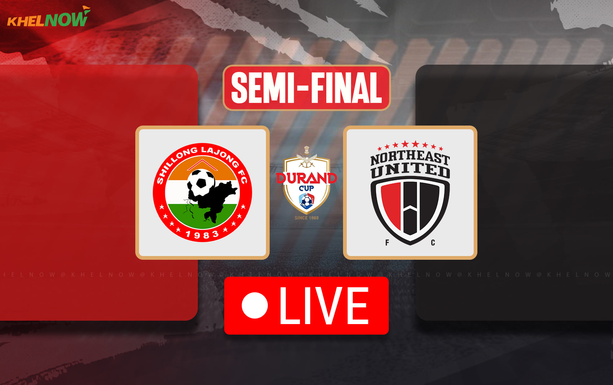Shillong Lajong vs NorthEast United FC Live: Follow Durand Cup 2025 semifinal live updates
