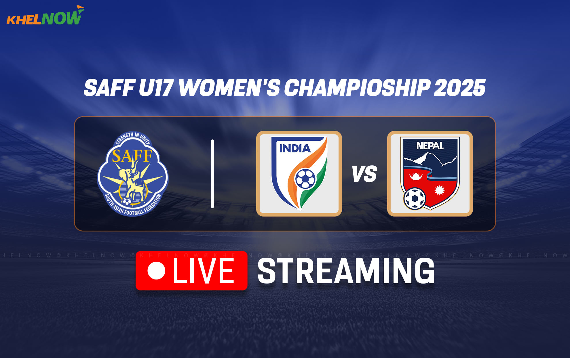 India vs Nepal live streaming: When and where to watch SAFF U17 Women's Championship?