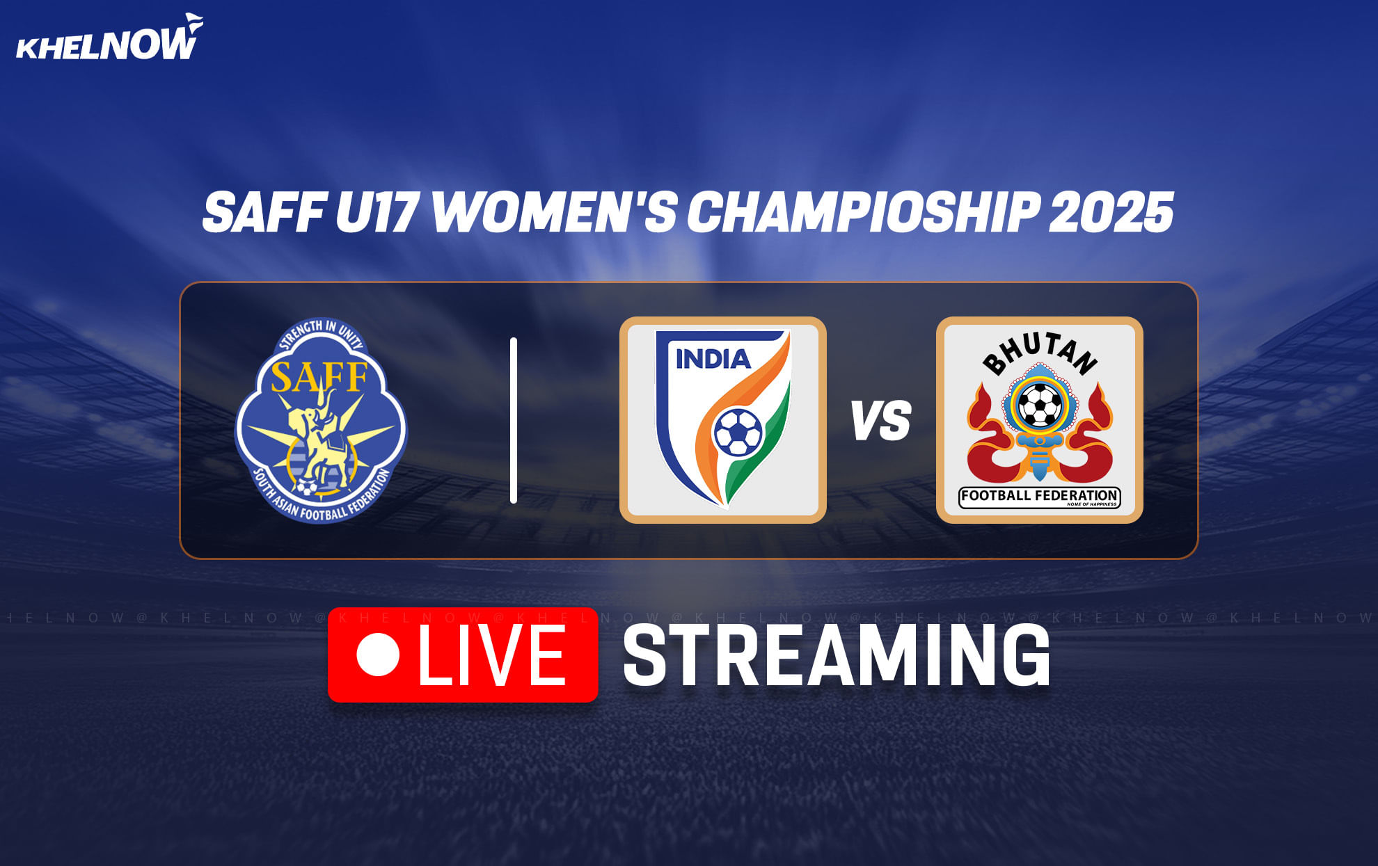 India vs Bhutan live streaming: When and where to watch SAFF U17 Women's Championship?