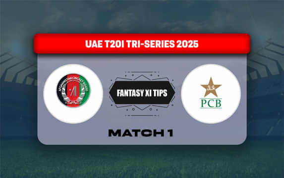 AFG vs PAK Dream11 Prediction Today Match 1st T20I UAE T20I Tri-Series 2025