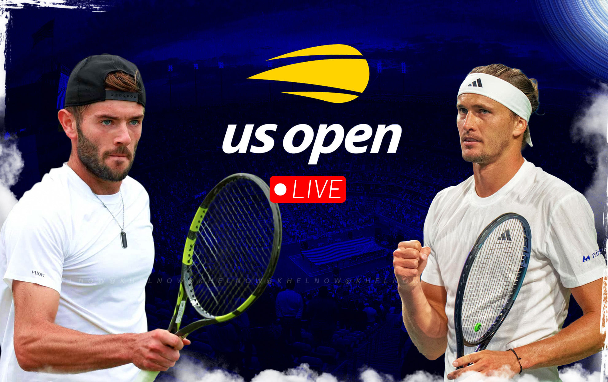 Where & how to watch Alexander Zverev vs Jacob Fearnley; US Open 2025 second-round match?