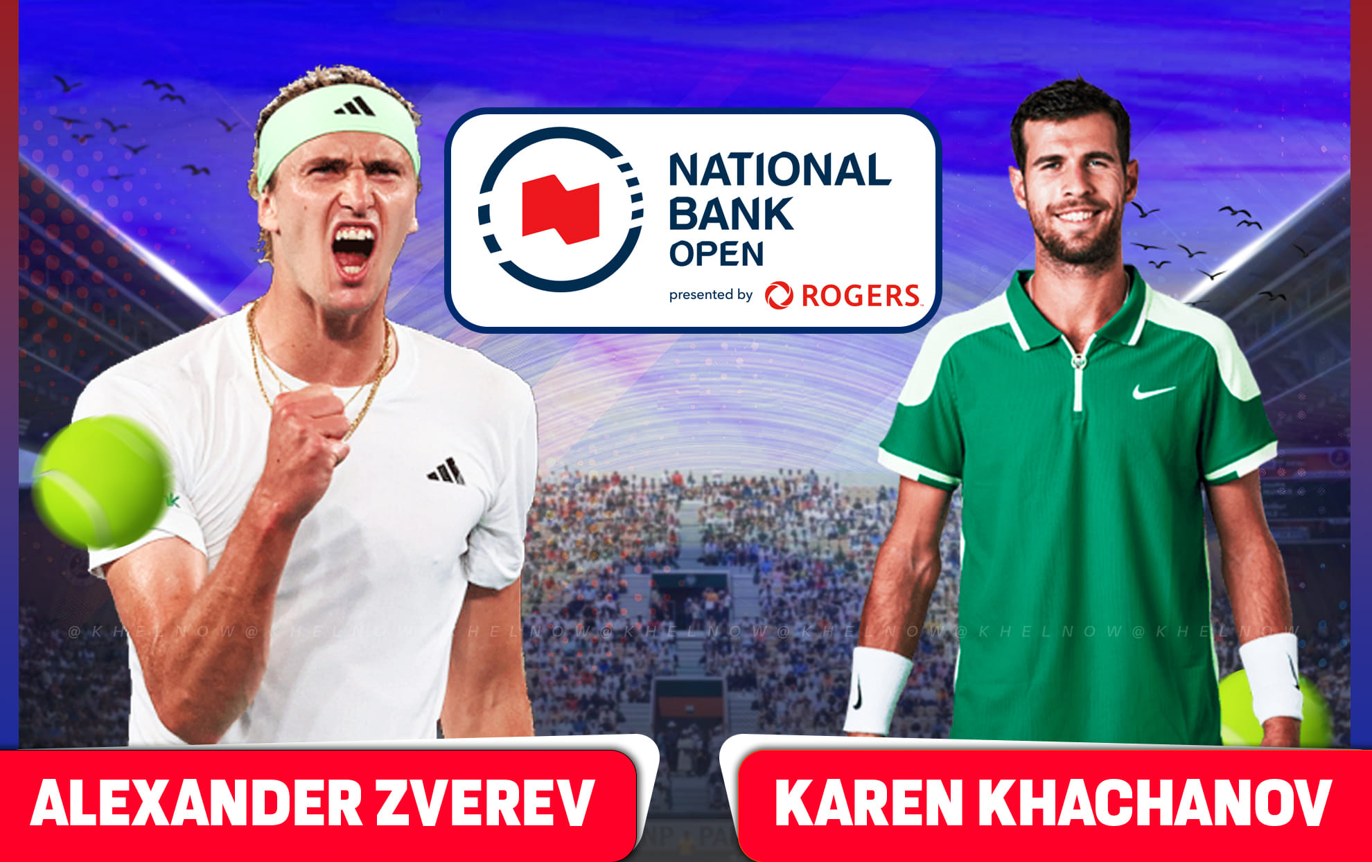 Alexander Zverev vs Karen Khachanov prediction, betting tips & odds, head-to-head, preview: Canadian Open 2025