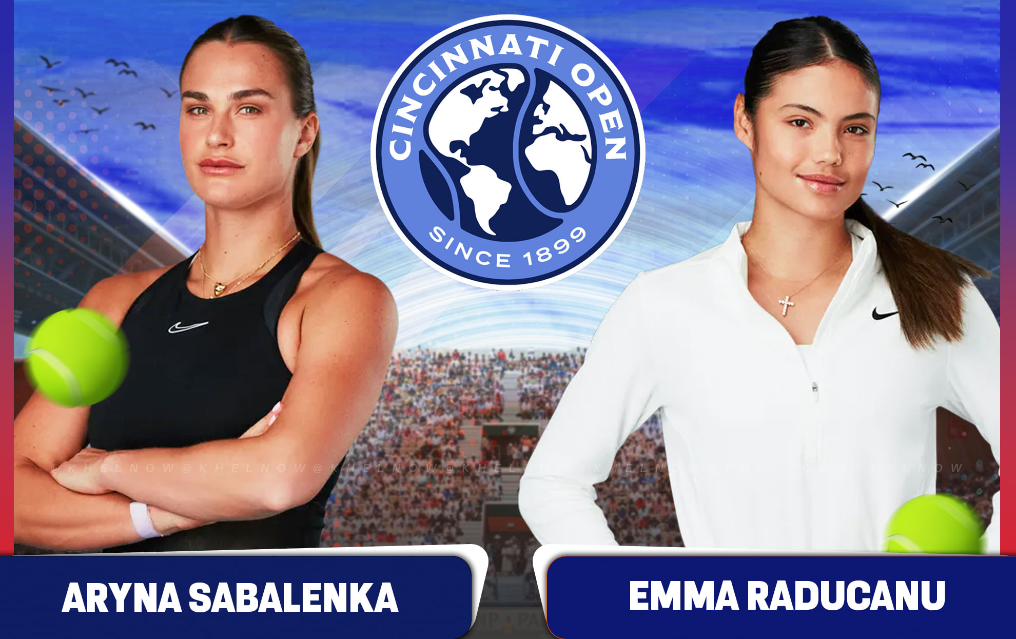 Aryna Sabalenka vs Emma Raducanu prediction, betting tips & odds, head-to-head, preview: Cincinnati Open 2025