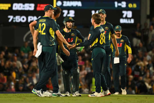 Australia T20I team 2025