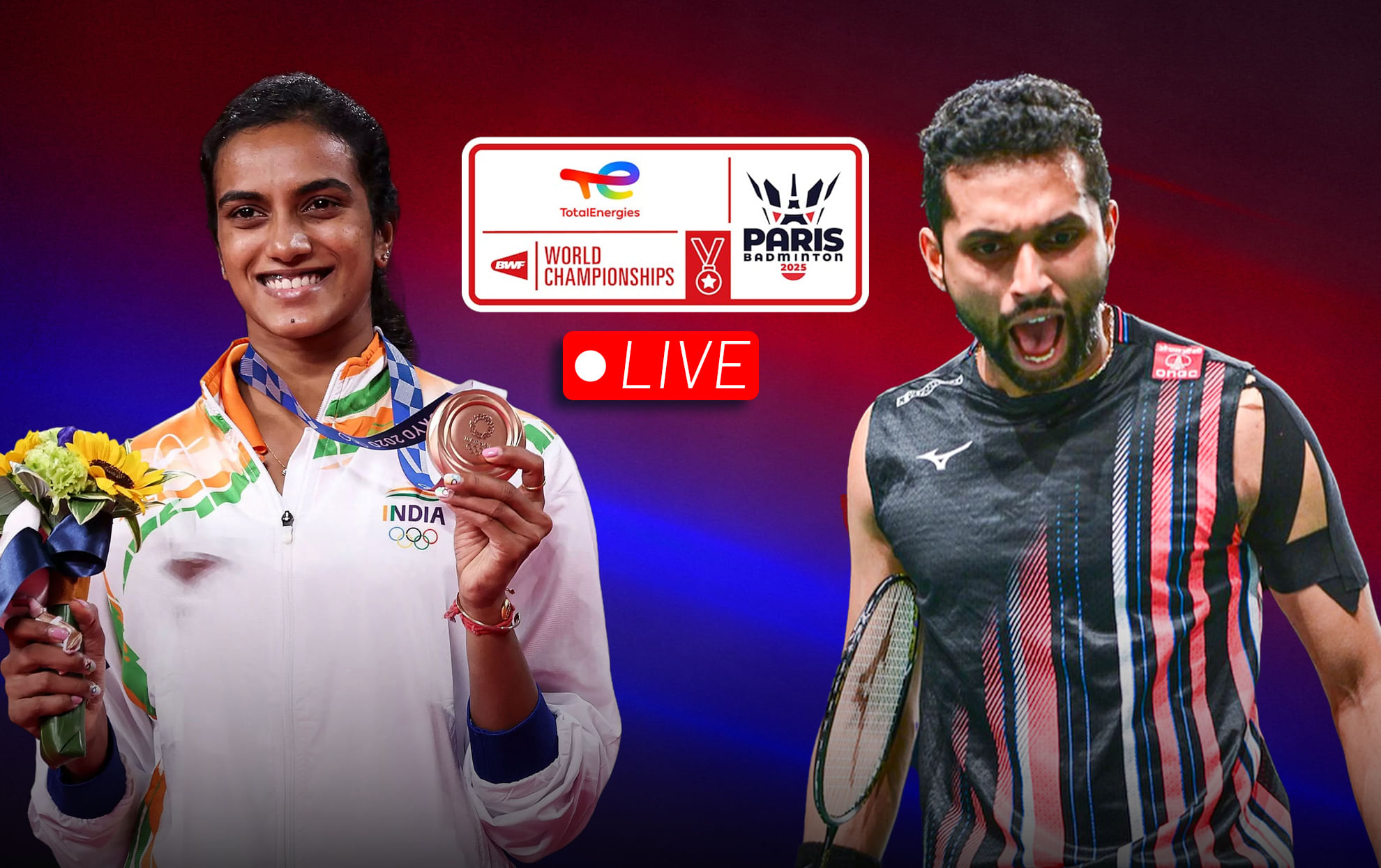 BWF World Championships 2025 Day 2 Live Updates: PV Sindhu, HS Prannoy to be in action