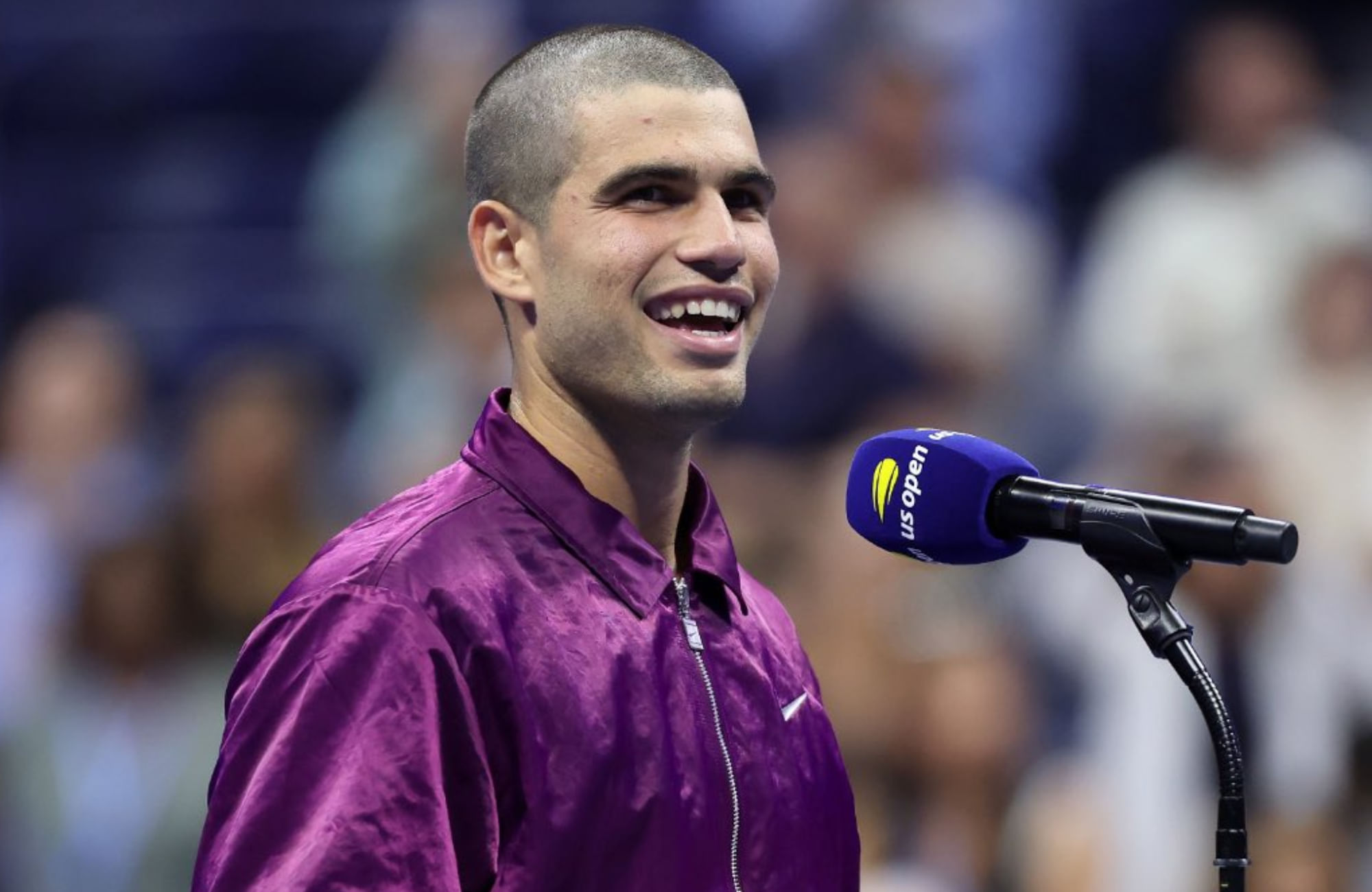 Terrible: Watch Frances Tiafoes hilarious reaction to Carlos Alcarazs accidental haircut