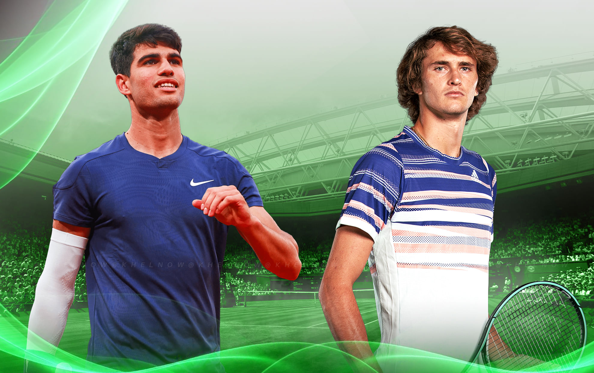 Carlos Alcaraz vs Alexander Zverev head-to-head record, last 5 meetings