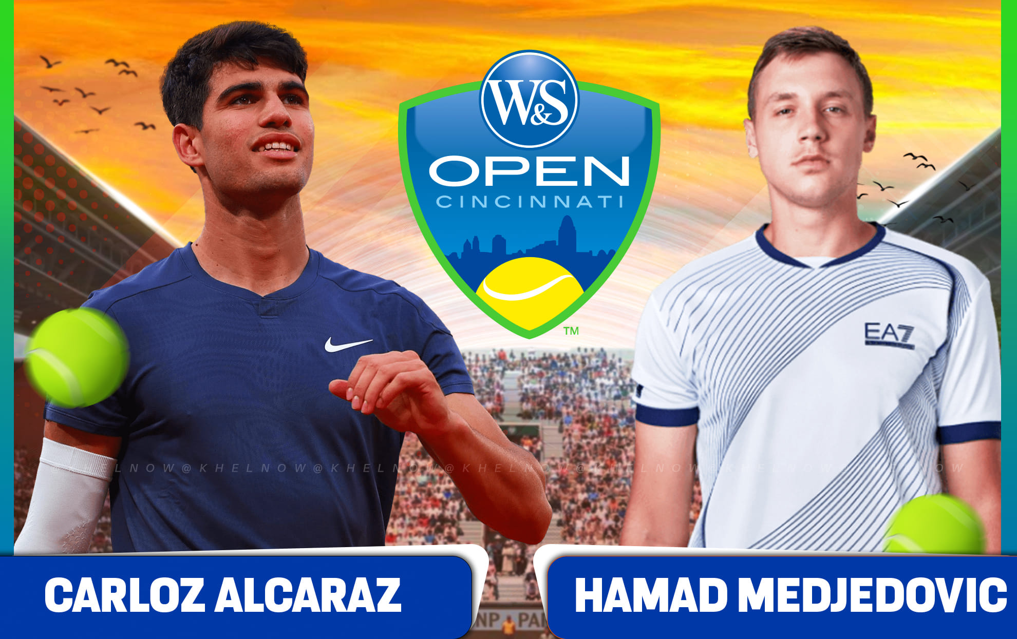 Carlos Alcaraz vs Hamad Medjedovic prediction, betting tips & odds, head-to-head, preview: Cincinnati Open 2025