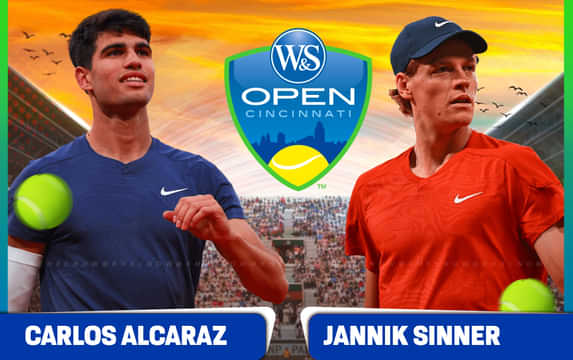 Jannik Sinner vs Carlos Alcaraz prediction, betting tips & odds, head-to-head, preview: Cincinnati Open 2025