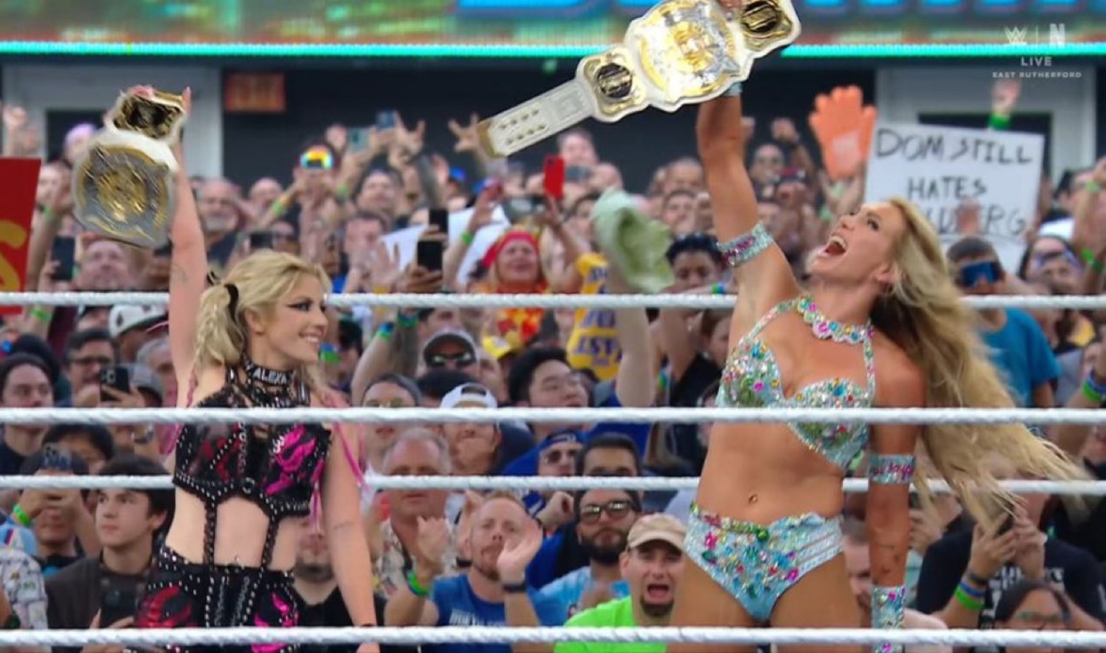 Charlotte Flair and Alexa Bliss WWE SummerSlam