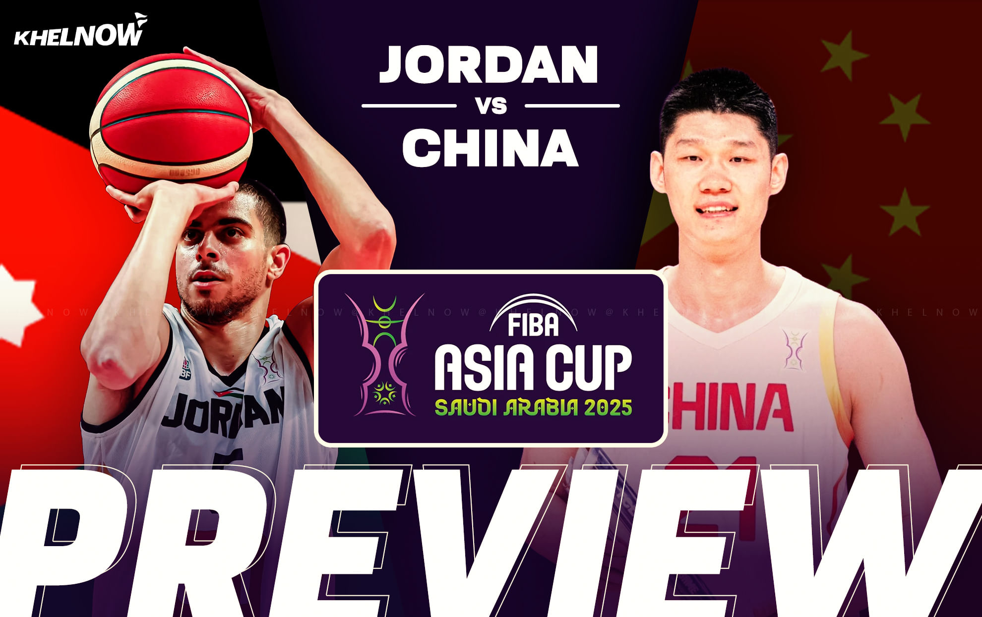 China vs Jordan preview, players to watch, live streaming details: FIBA Asia Cup 2025