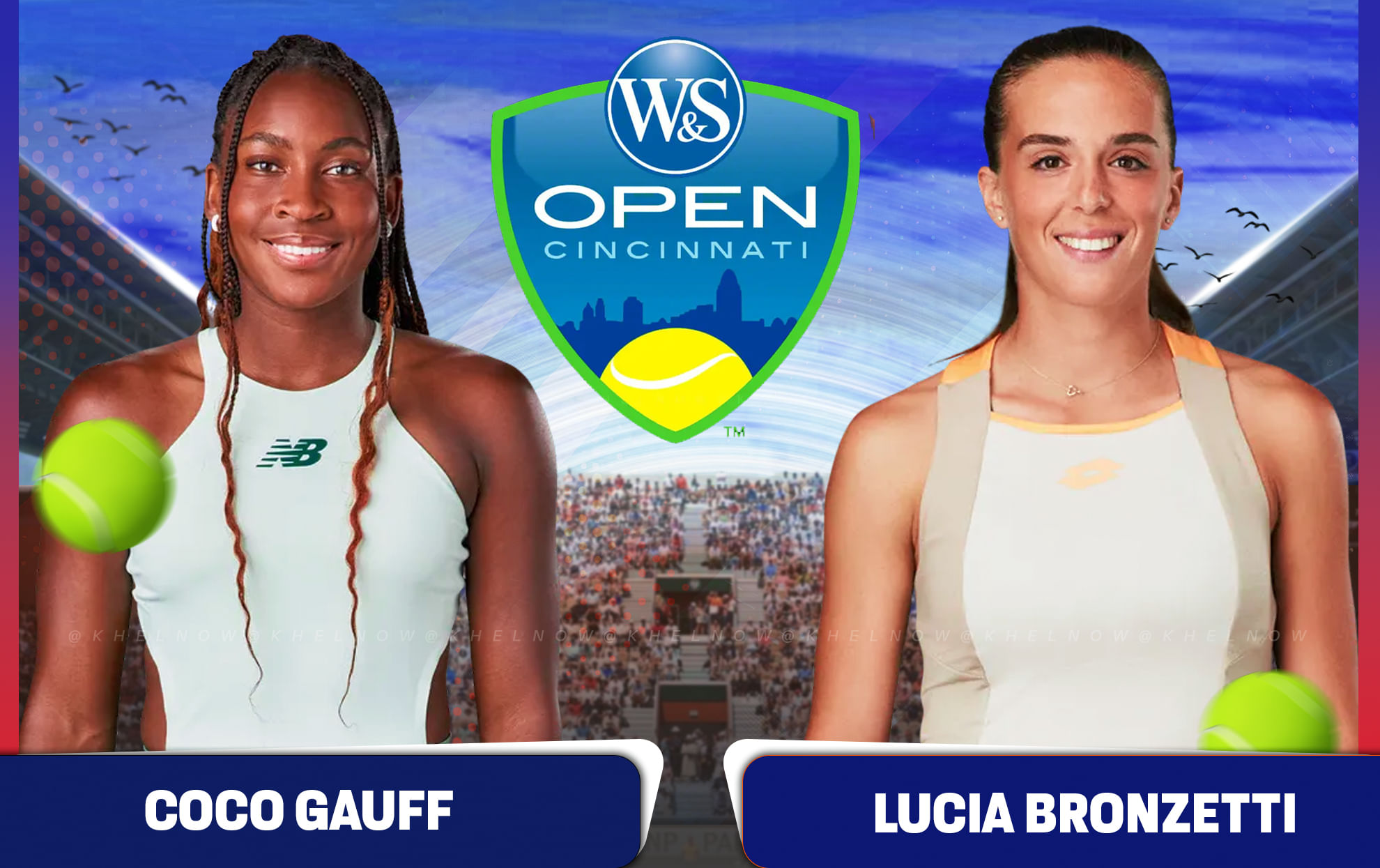 Coco Gauff vs Lucia Bronzetti prediction, betting tips & odds, head-to-head, preview: Cincinnati Open 2025