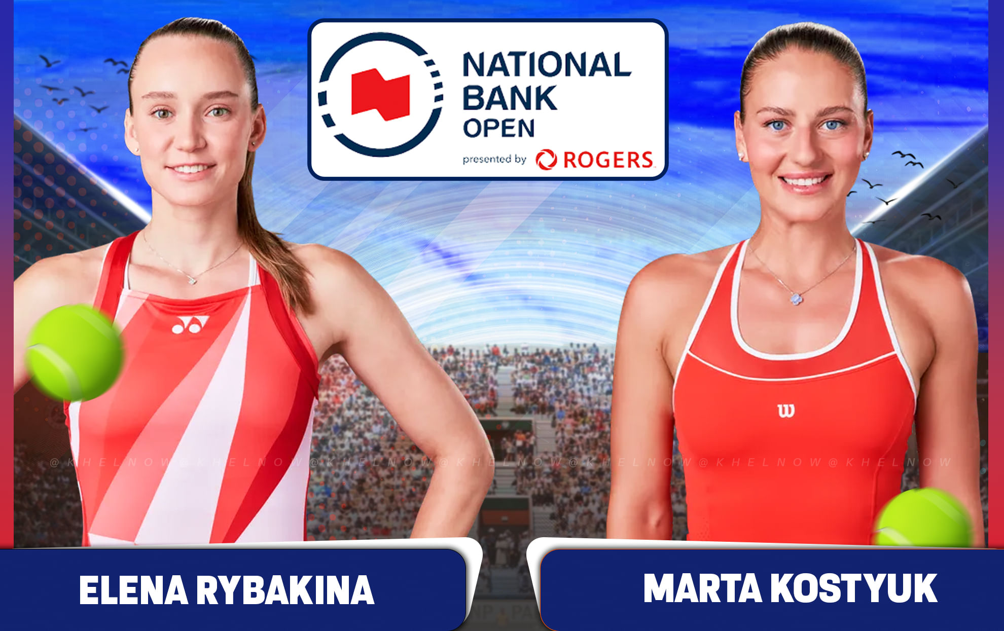 Elena Rybakina vs Marta Kostyuk prediction, betting tips & odds, head-to-head, preview: Canadian Open 2025