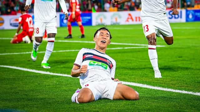 What happened when Northeast United FC and Shillong Lajong last met in Durand Cup semifinal?