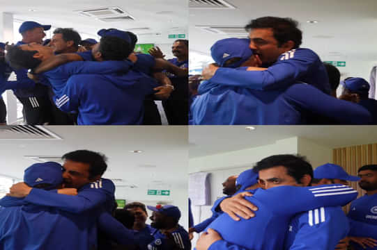 Gautam Gambhir celebrations