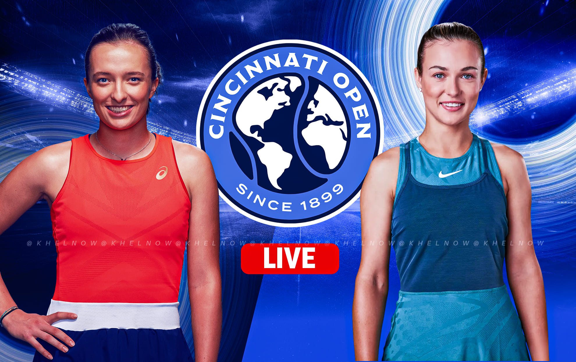 Where & how to watch Iga Swiatek vs Anna Kalinskaya; Cincinnati Open 2025 quarter-final clash