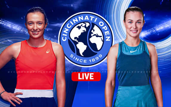 Where & how to watch Iga Swiatek vs Anna Kalinskaya; Cincinnati Open 2025 quarter-final clash